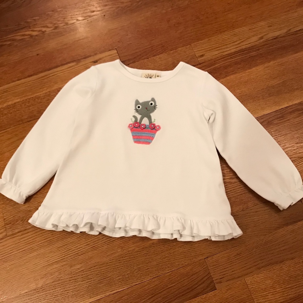 Luigi Kitty Shirt Size 4T